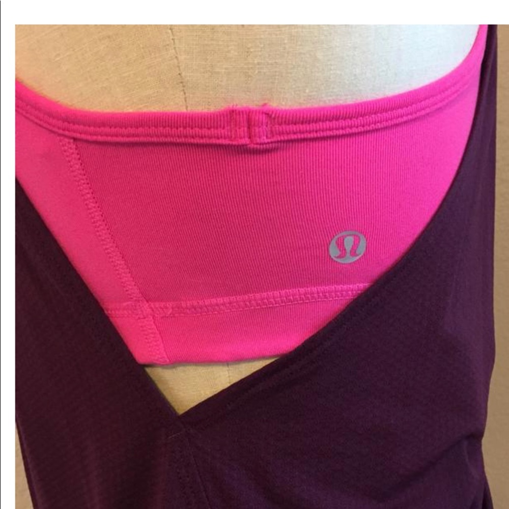 Lululemon No Limits Tanks. Plum/Raspberry Glo. - image 3